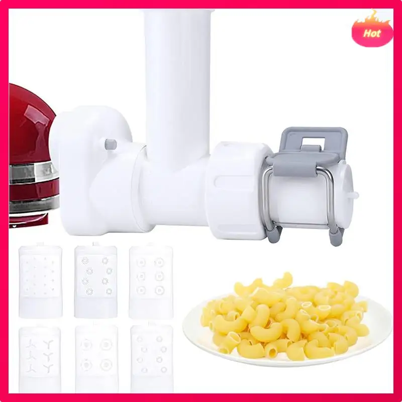 

ABYP Mixer Accessories For Kitchenaid Stand Mixer With 6 Different Shapes Of Pasta Outlet Durable Pasta Attachment
