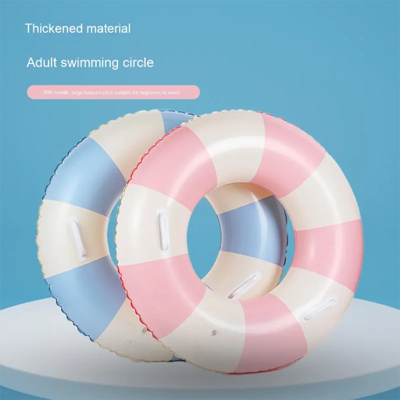 حلقة مقعد سباحة للأطفال مضادة للانقلاب، حلقة سباحة تحت الإبط، لعبة مائية قابلة للنفخ، أداة مساعدة سميكة للسباحة