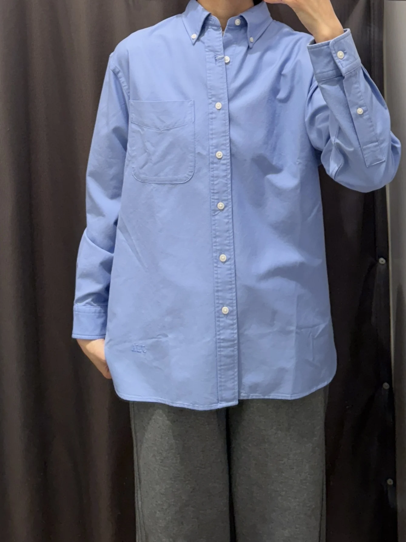 

Весна 2026: Свободная рубашка из оксфордской ткани с длинным рукавом для пар, мужская и женская, повседневная, модная, устойчивая к деформации