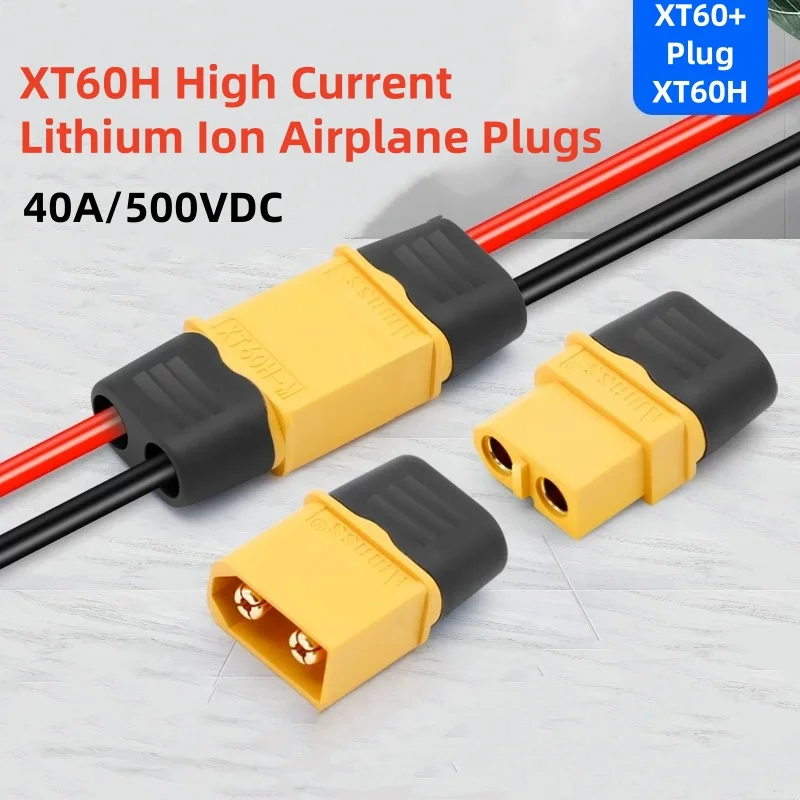 XT60+ Plug XT60H Aeromodelling Drone Interface T-plug Interface Connector Battery Connection Plugs