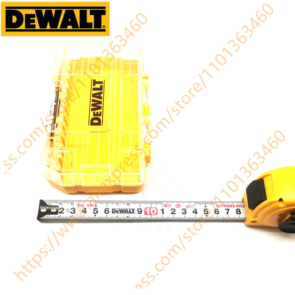 DEWALT Original Werkzeug Box Tough Fall Kleine Medium Teile Zubehör Storage Tool Box Bohrer Stapelbar Kombination Toolkit