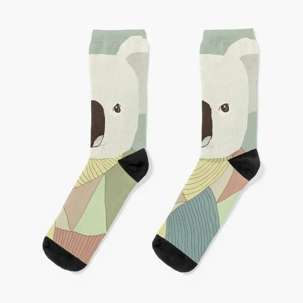 

Whimsical Koala II Socks golf Hiking boots Rugby hiphop Socks Ladies Men's