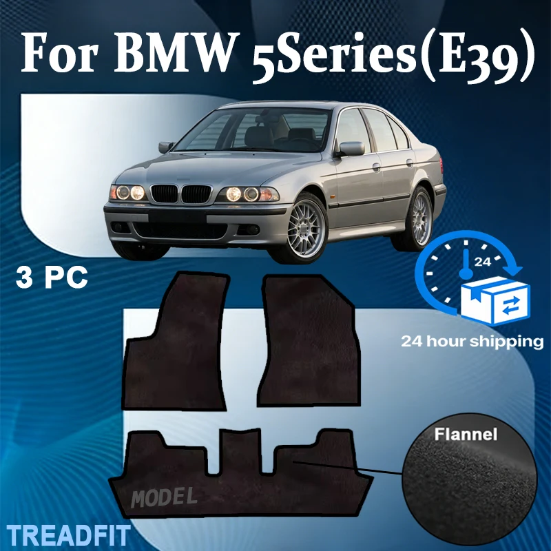 

Nylon Car Floor Mats Rugs Compatible With For BMW 5Series(E39)1996-2005 Anti-slip Stylish Odorless Flame retardant Carpet