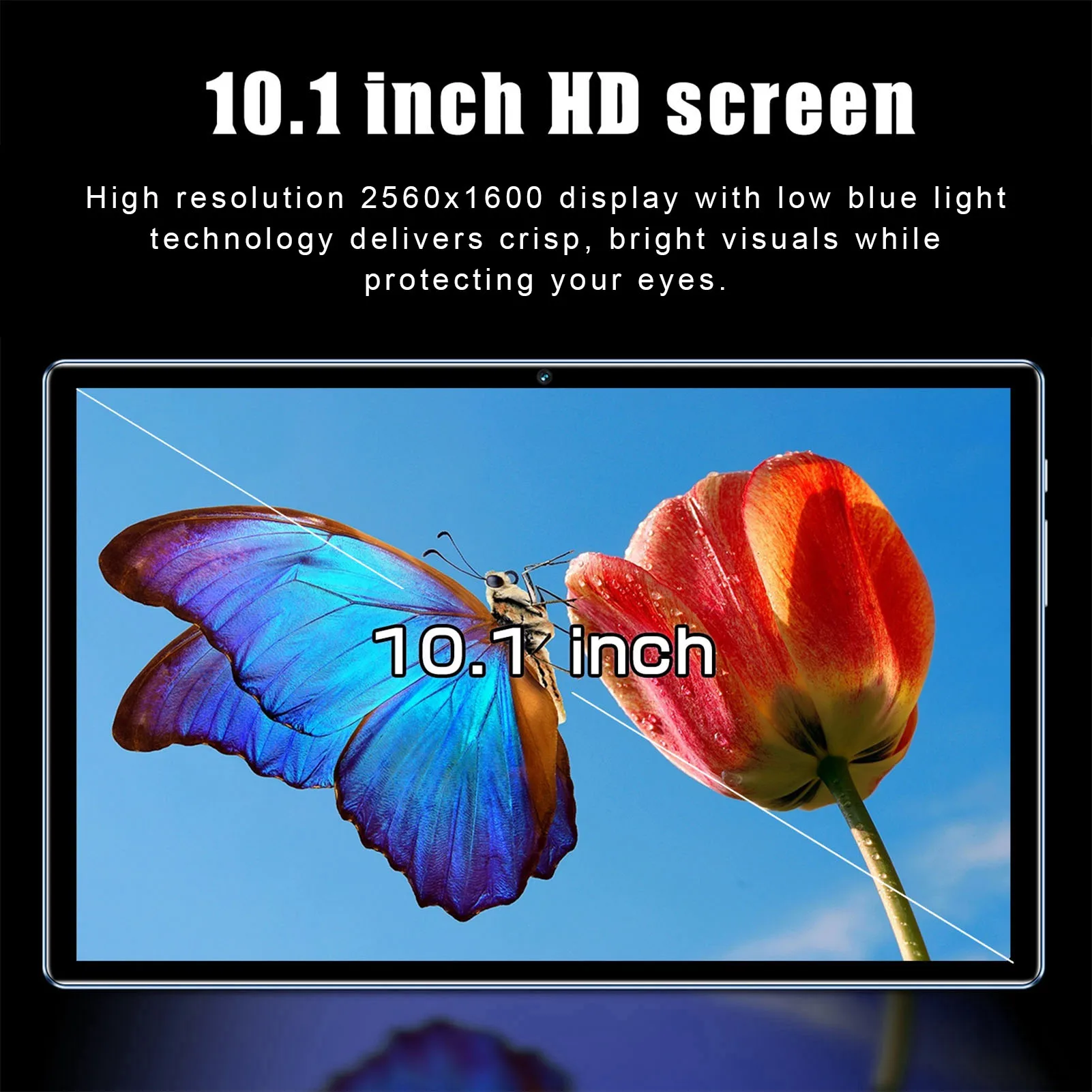 

10,1-дюймовый планшет 5G с поддержкой Android 14 12 ГБ ОЗУ 512 ГБ ПЗУ 8 МП 13-мегапиксельная камера Bluetooth-планшет с сенсорной ручкой для рисования Worki