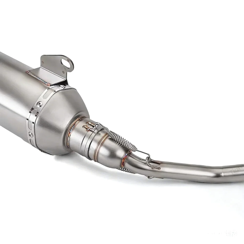 Auspuffsysteme für Honda PCX 150 160 2021-2023 Motorrad-Auspuffkrümmer Mittelrohr Schalldämpfer Auspuffrohre – Detail 4