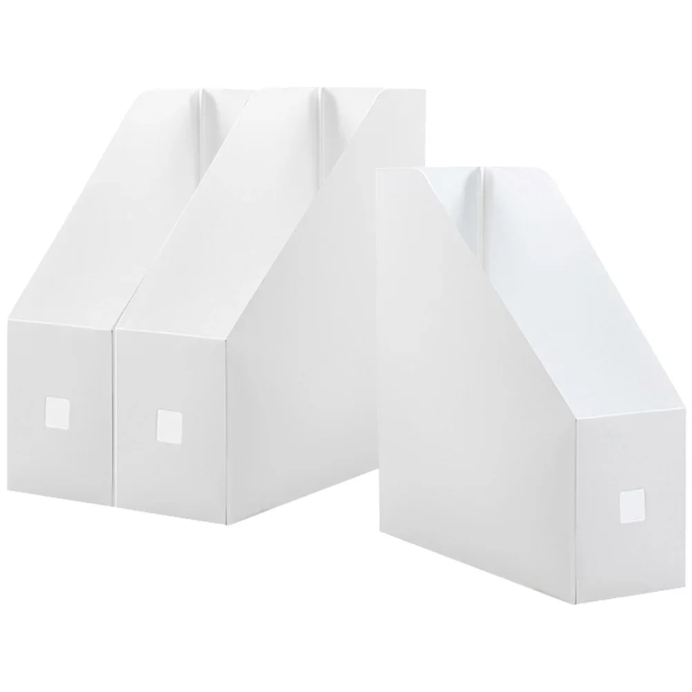 Organizzatori per libri da tavolo, portariviste, carta per accessori per documenti, supporto per libri da 3 pezzi