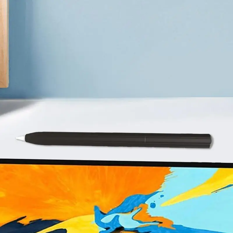 Funda de silicona para bolígrafo, Protector de bolígrafo para tableta, estudiantes, trabajadores, estuche de ajuste preciso para escritorio, aula, dormitorio