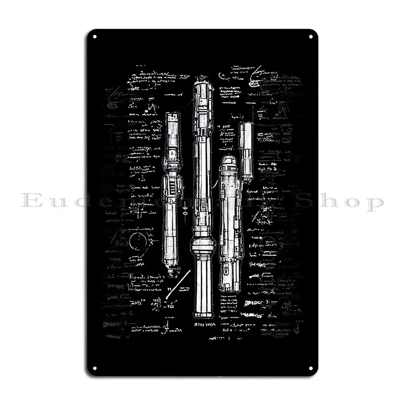 Light Saber Blueprints Inspired 126765924.E40HW Metal Plaque Poster Printing Wall Cave Create Cinema Pub Tin Sign Poster