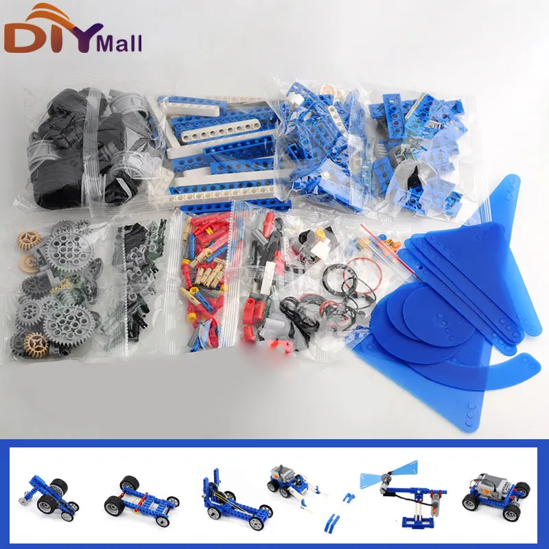 

396PCS Technical Building Blocks Set Power Functions MOC Parts for 9686 STEM Educational DIY Engineering Learning Kit