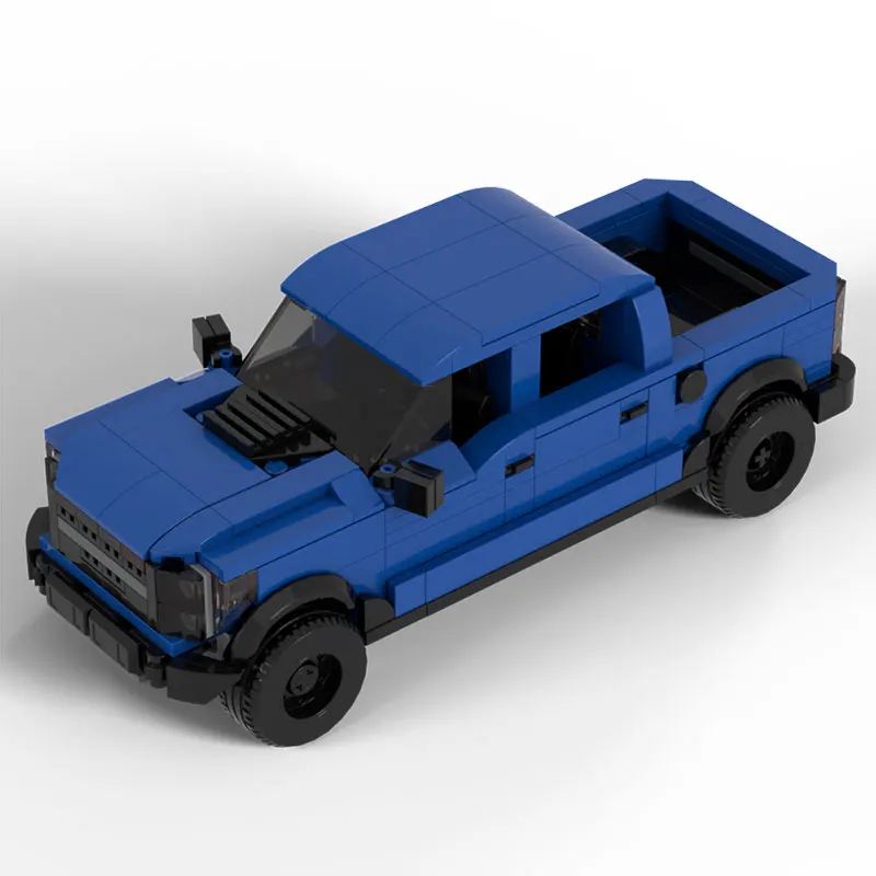 

Специальное предложение MOC-113533 внедорожник синий автомобиль мелкие частицы собранные строительные блоки развивающая игрушечная модель автомобиля