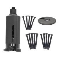 Lock Cylinder Puller With 15pcs/Bag Screws Nail Puller Lock Tool Stainless Stell Power Puller Professional Lock Door