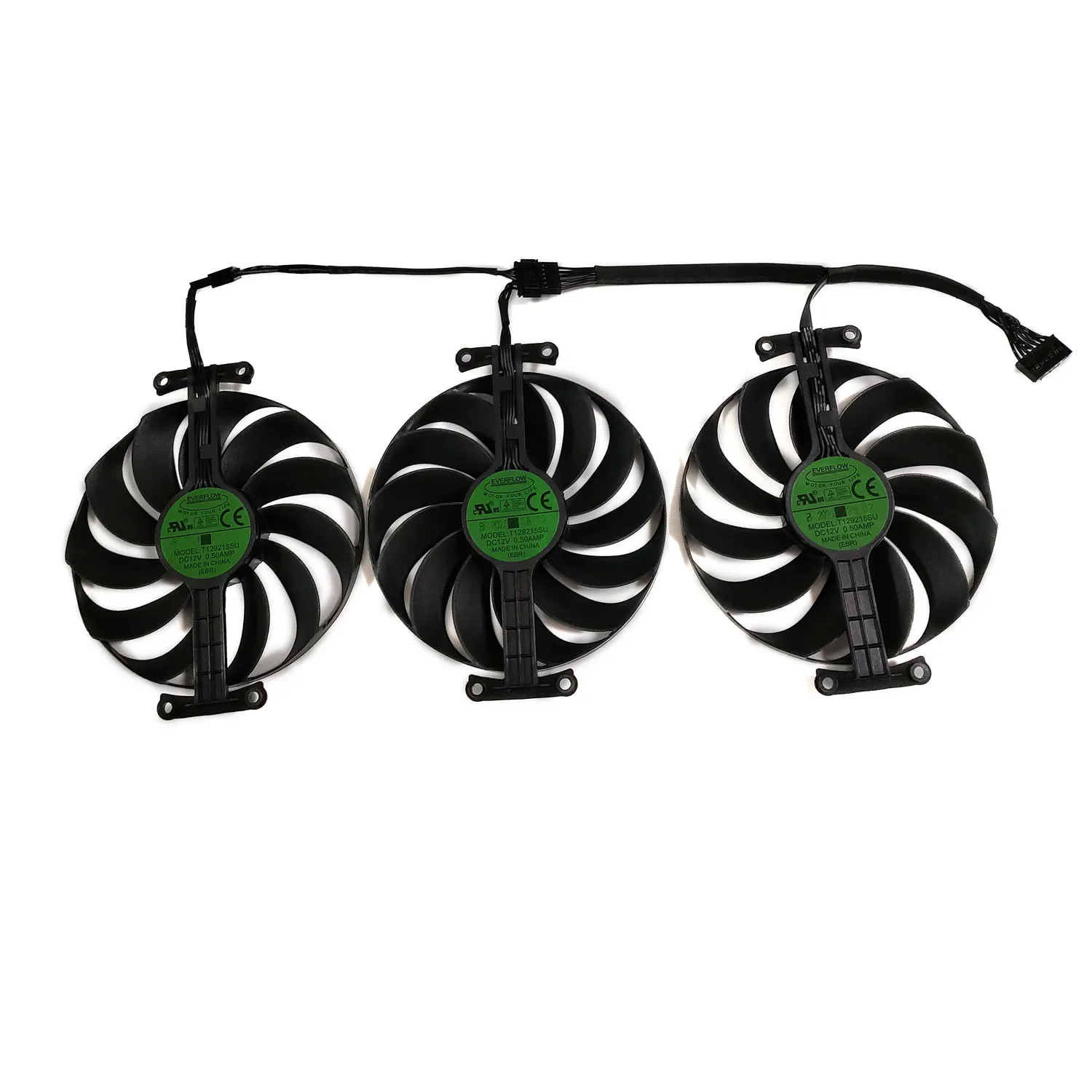 95MM T129215SU,Graphics Card Fan,GPU Cooler,For ASUS ROG STRIX RX 6700 XT 12G GAMING,TUF RX 6900XT 16G,TUF RX 6800XT 16G GAMING