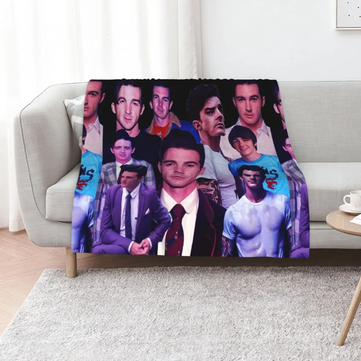 Drake bell collage tribute design 2022 Throw Blanket Cute Soft for babies Bed cosplay anime For Baby Blankets