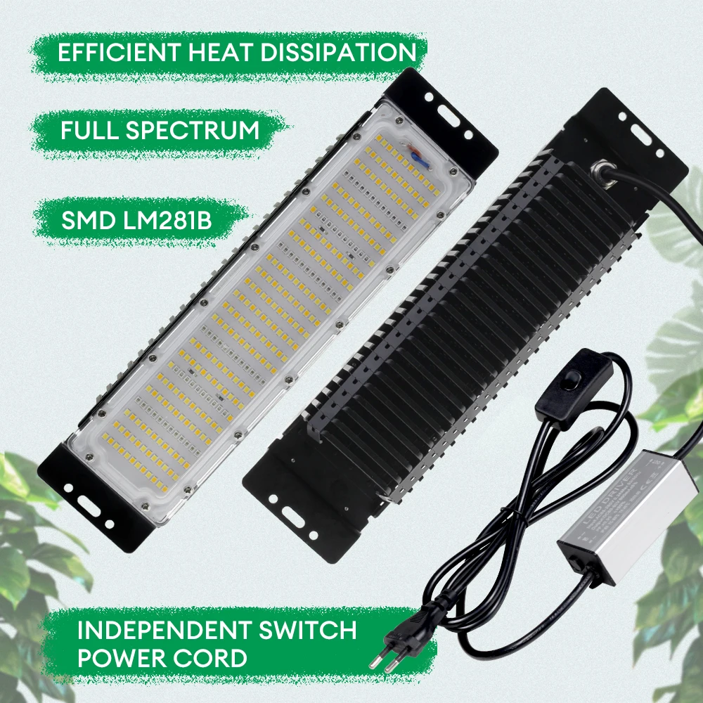 50 واط الطيف الكامل مجلس الكم AC110V 220 فولت LED مصباح النمو لإضاءة نمو النباتات المائية الدفيئة #2