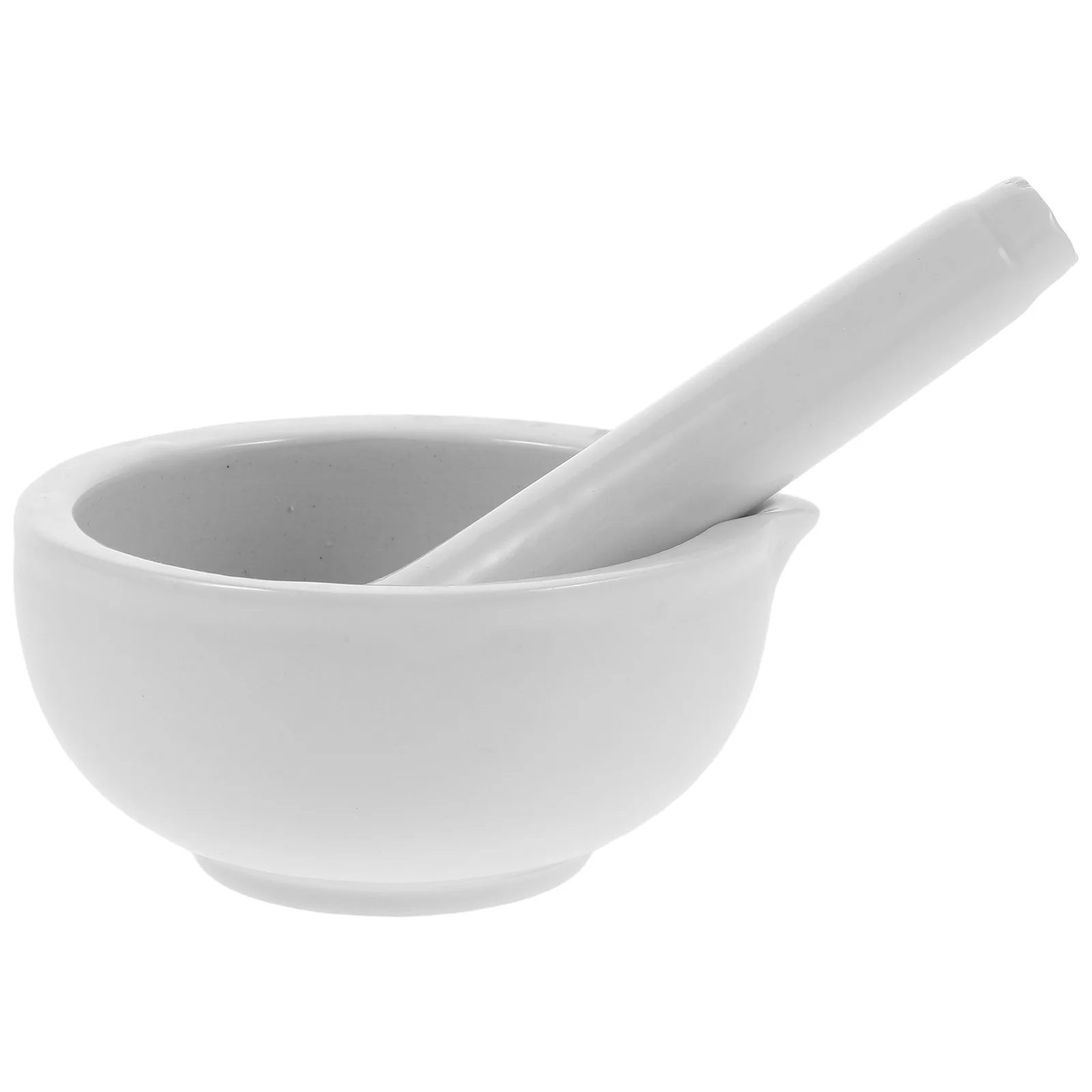 

2Sets Ceramic Grinding Bowl Mortar and Pestle Pigment Crusher DIY Tool for Pottery Craft Studio Mortar and Pestle