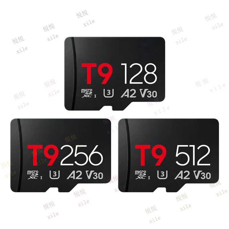 L+  For  Samsung T9 128GB 256GB 512GB 200MB/s Class10 U3 A2 V30 SDXC Micro SD Card