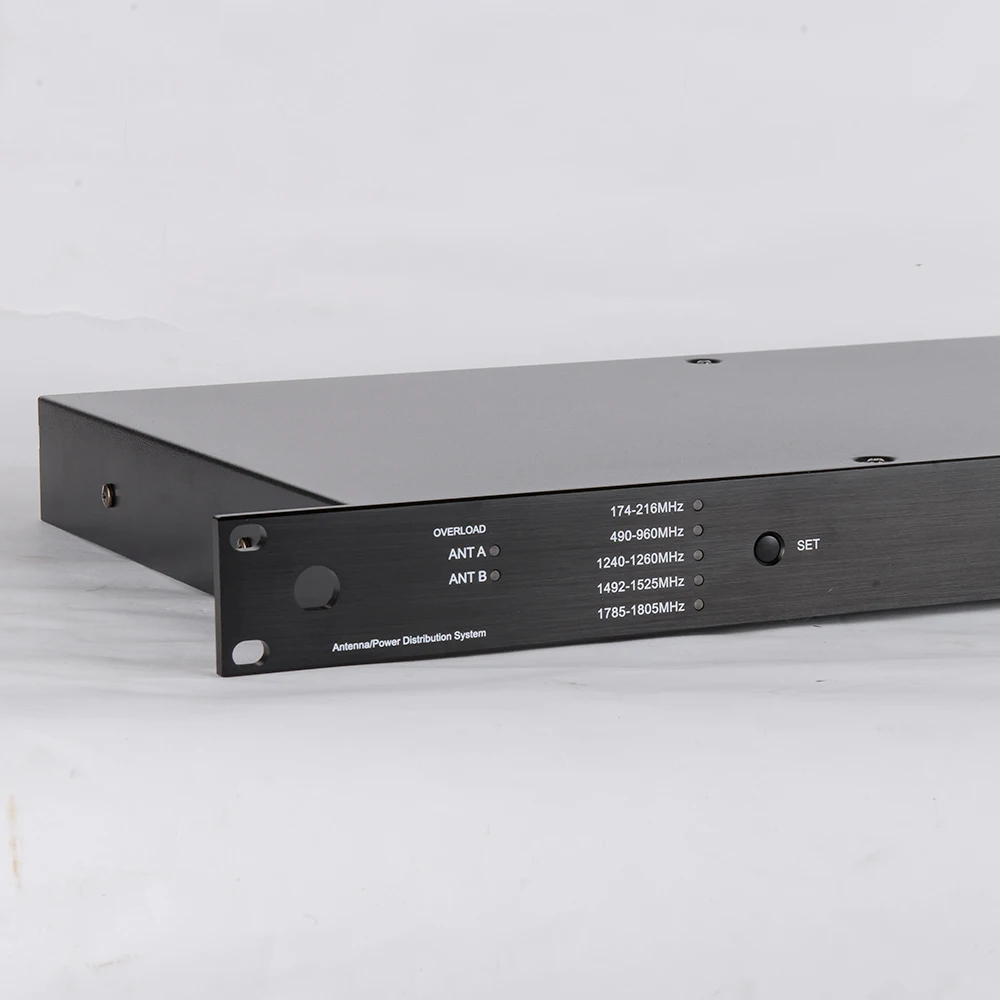Paulkitson 460-950Mhz UA845 UA874 System dystrybucji antenowej Wzmacniacz sygnału Dystrybutor sygnału RF do mikrofonów bezprzewodowych — zdjęcie produktu 3