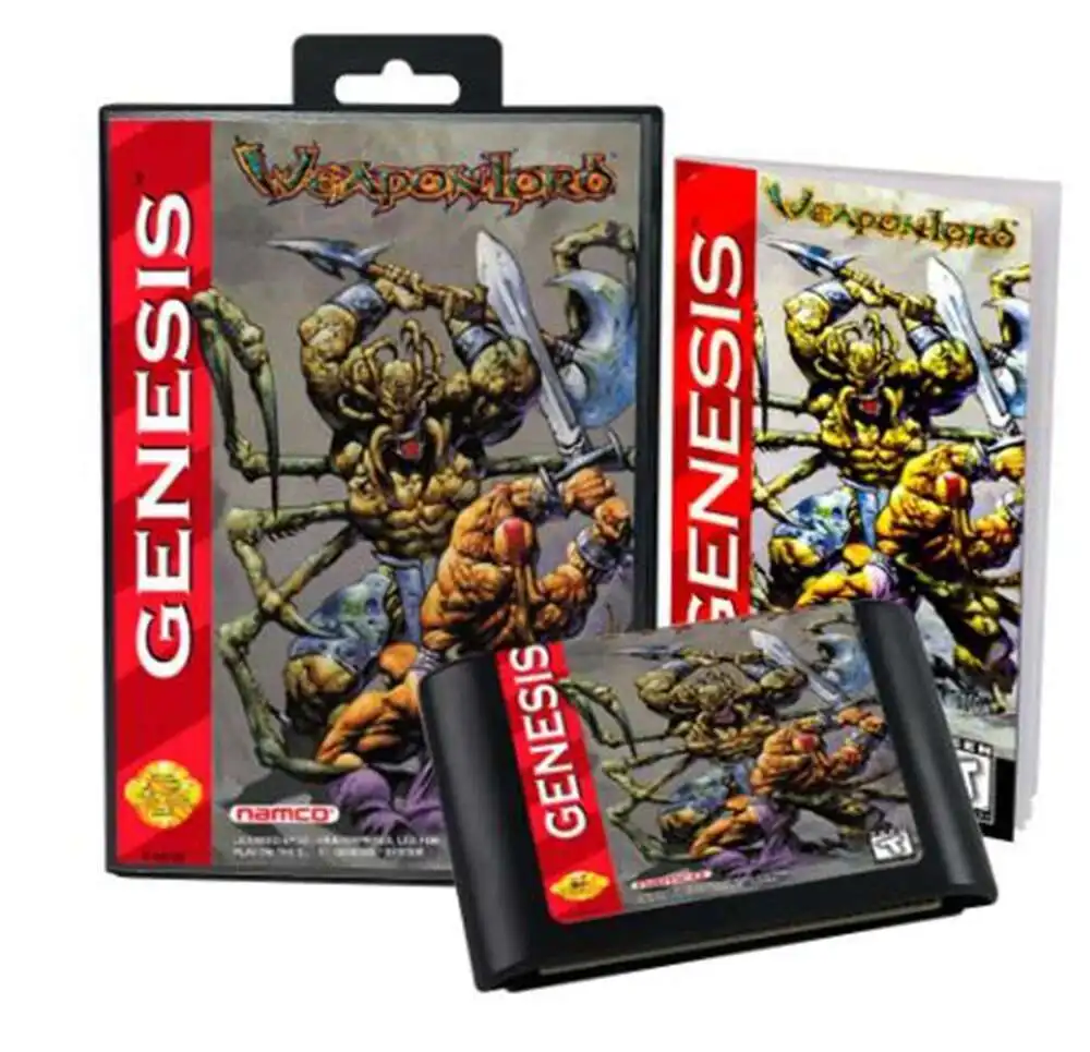 Картридж для Sega MD, 16 бит, с коробкой и руководством