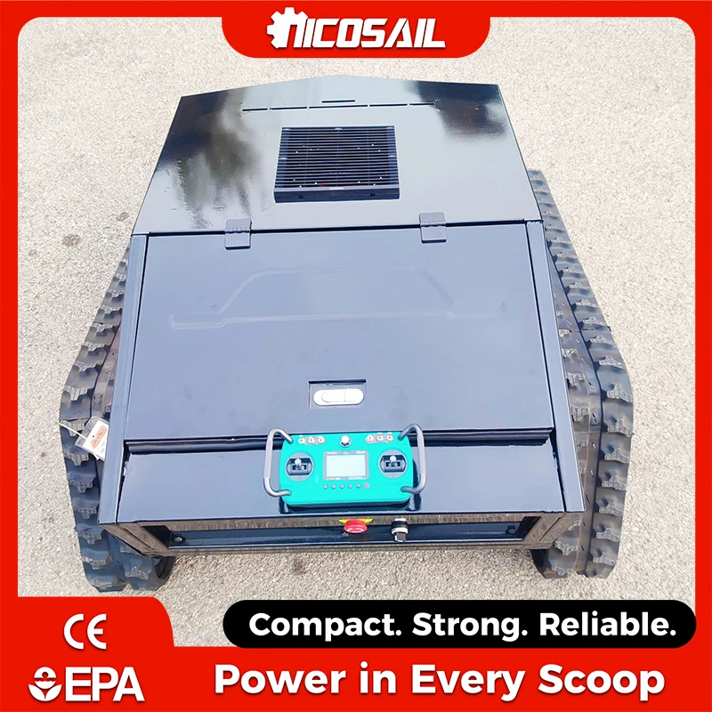 

24V HB800 RC Grass Cutter 3800m²/h High Efficiency for EU Park & Street Beautification