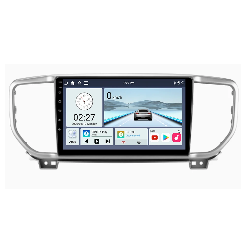 CarPlay Autoradio for Kia Sportage 4 QI KX5 2018 - 2022 Car Radio Multimedia Player Android 16 Auto Stereo GPS Navigation