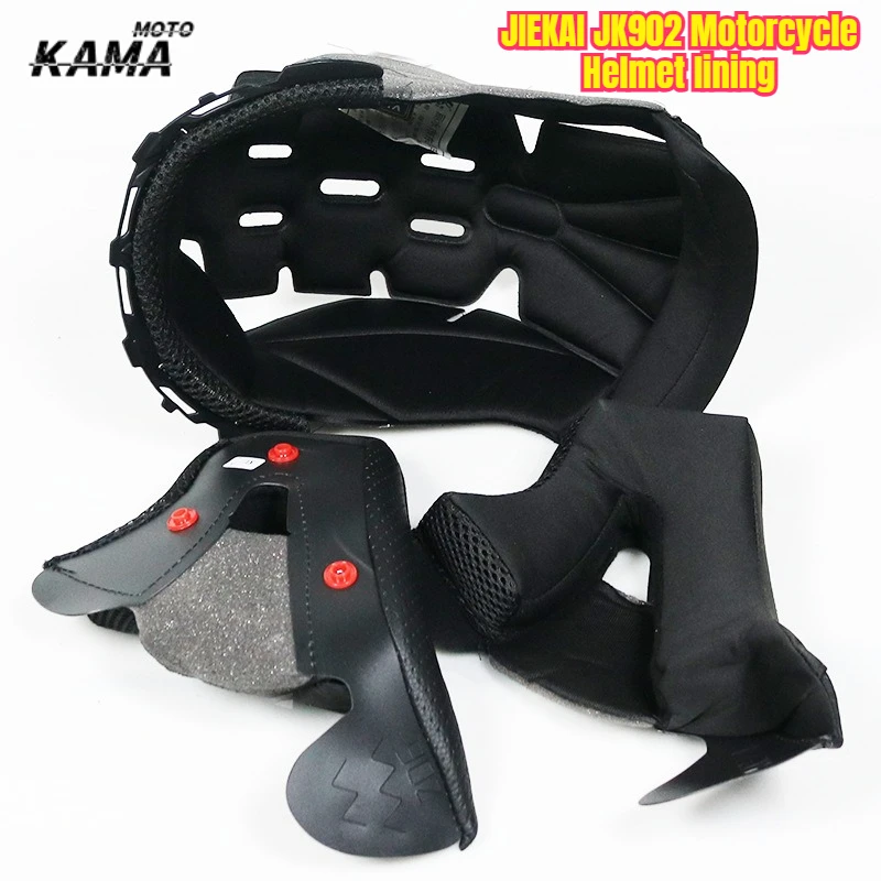 

Men's JIEKAI JK902 Motorcycle Helmet lining Knight Motocross Accessories Moto Biker Helmets Head lining Ear lining