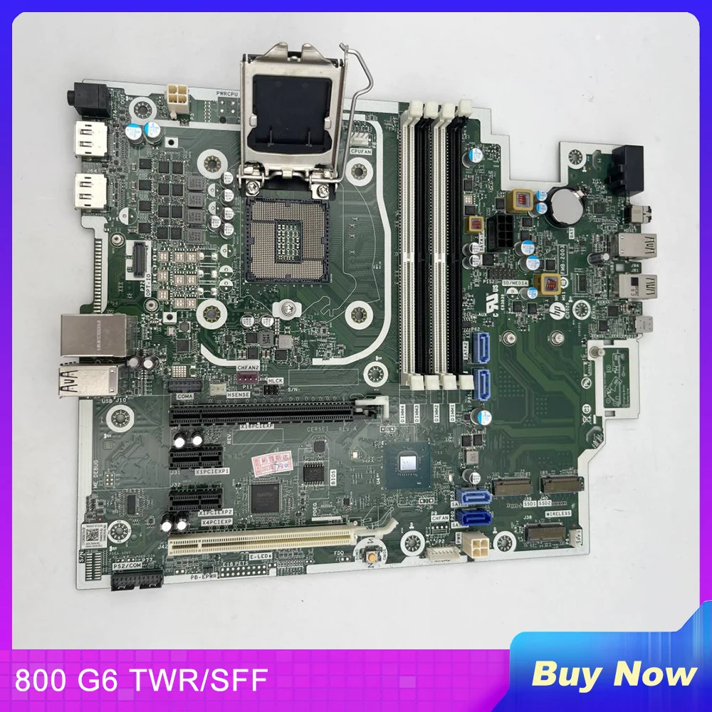 Desktop Motherboard For HP EliteDesk 800 G6 TWR/SFF Q470 DDR4 128GB I3 I5 I7 I9 M87929-001 601 M08759-601 M08759-001 L76450-001