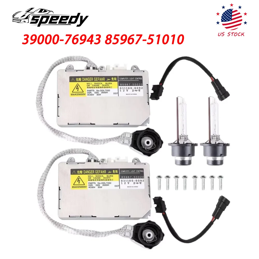 

39000-76943 85967-51010 2 шт. HID ксеноновый балласт модуль управления фарами для Lexus ES300 ES330 IS300 GS400 GS430 85967-50020