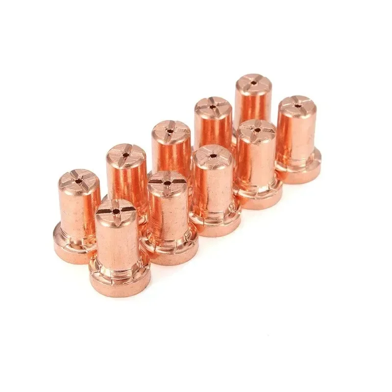 10pcsPlasma Cutter Tip Electrodes & Nozzles Kit Consumable Accessories For PT31 CUT  Plasma  Welding Tools