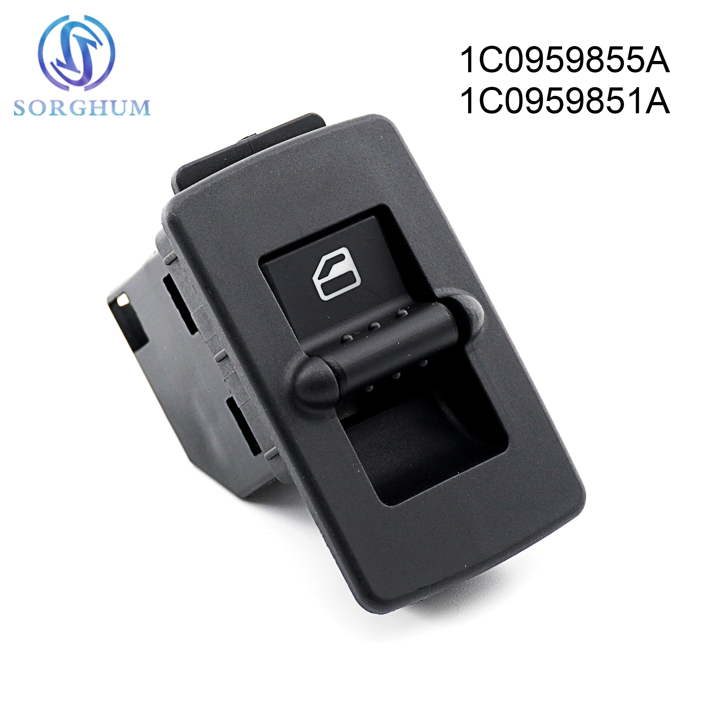 

Sorghum 1C0959855A 1C0959851A Electric Power Window Control Switch For VW Beetle1998-2010