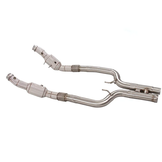 

China Providers Exhaust Pipe Mercedes W222 S63 Head Section Custom Exhaust Pipe