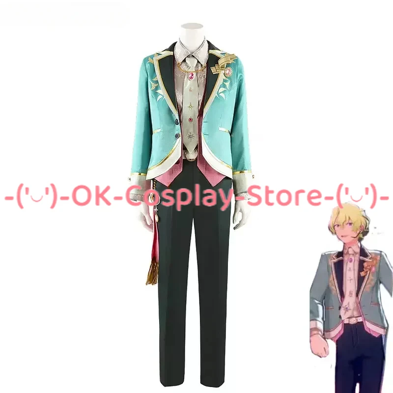 

Game Ensemble Stars Eden Valentine's Day Sazanami Jun Tomoe Hiyori Cosplay Costume Halloween Carnival Uniforms Custom Made