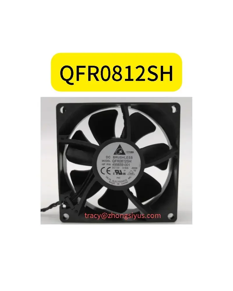 

New QFR0812SH 12V 0.50A 8025 8cm motherboard intelligent pwm speed control server fan