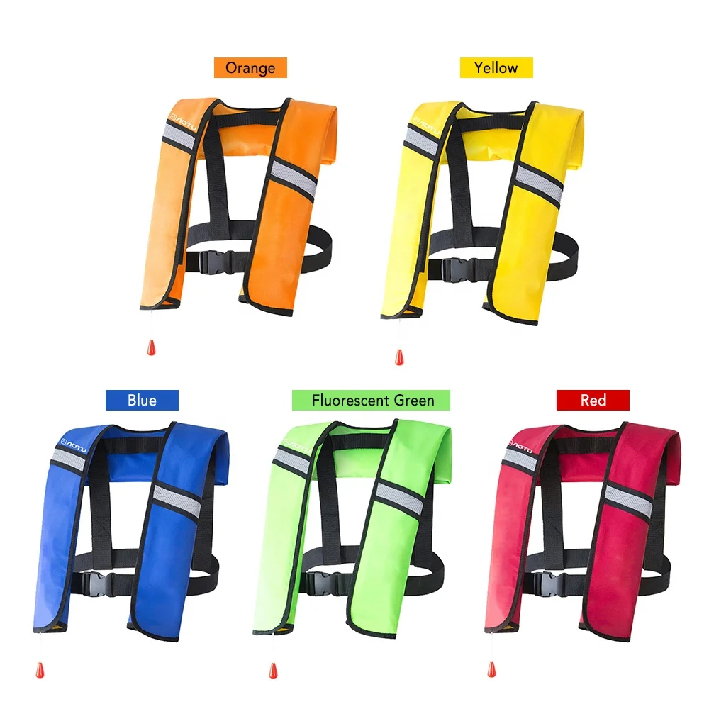 Inflatable Life Jacket Adult Life Vest Water Sports Adult Life Jacket Swimming Fishing Survival Jacket Swimming Vest