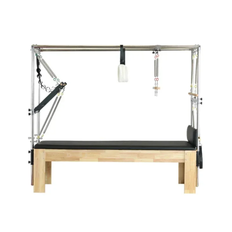 XdsDeren Pilates EquipmentMaple Wood Full Trapeze Cadillac Pilates Reformers Cadillac Reformer Pilates Tower With Trapeze