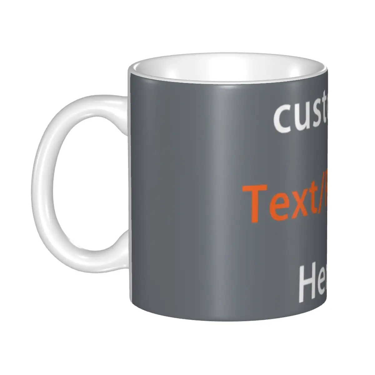 Customized Custom Your Photo Logo Message Coffee Mug DIY Ceramic Milk Tea Mug