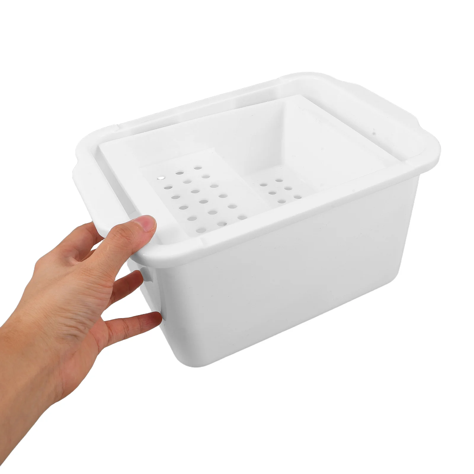 

Blackboard Wipe Box Hanging Chalkboard Eraser Container Rectangular Rapid Drainage Cleaning Bucket Classroom Supply Eraser