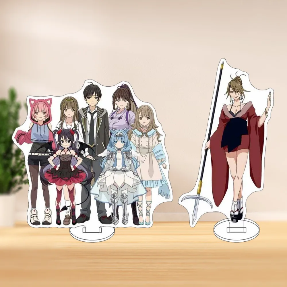 

Diy Mob To Hero: The Exploration Chronicle Transparent Acrylic Stand Model Originality Cartoon Desktop Ornament Holiday Gifts