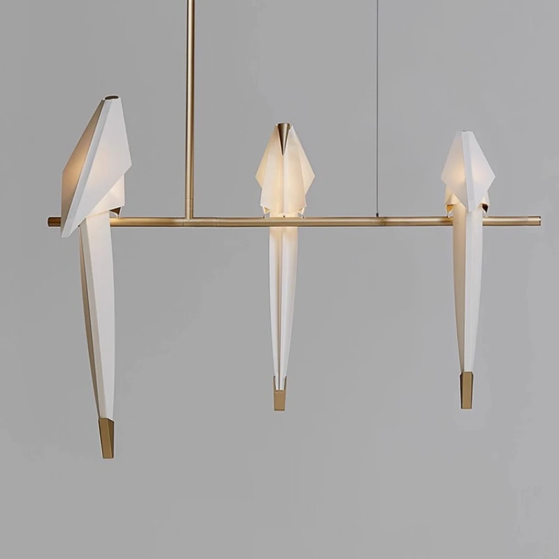 

Paper Crane Restaurant Chandelier Nordic Postmodern Personality Designer Bar Counter