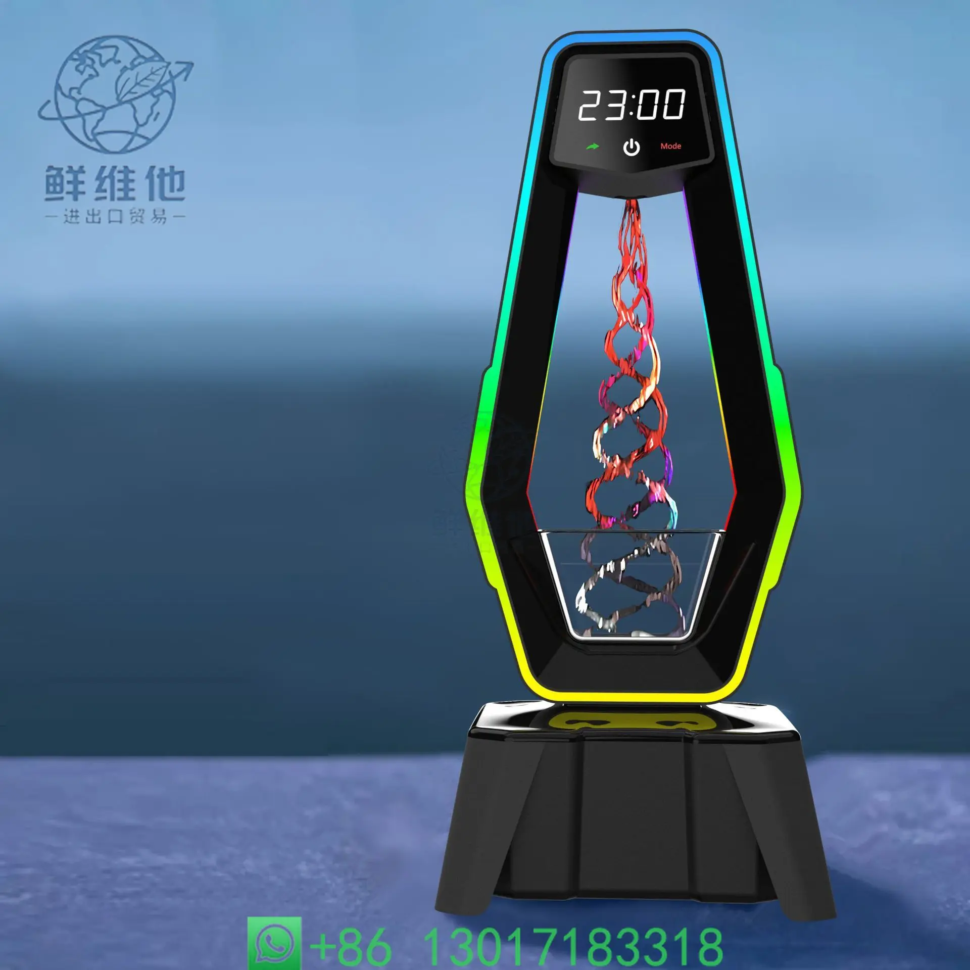 

Новый увлажнитель воздуха Water Dance 2024: креативный декор, будильник, антигравитационная подсветка, эффект водяных капель, длительное время работы от батареи
