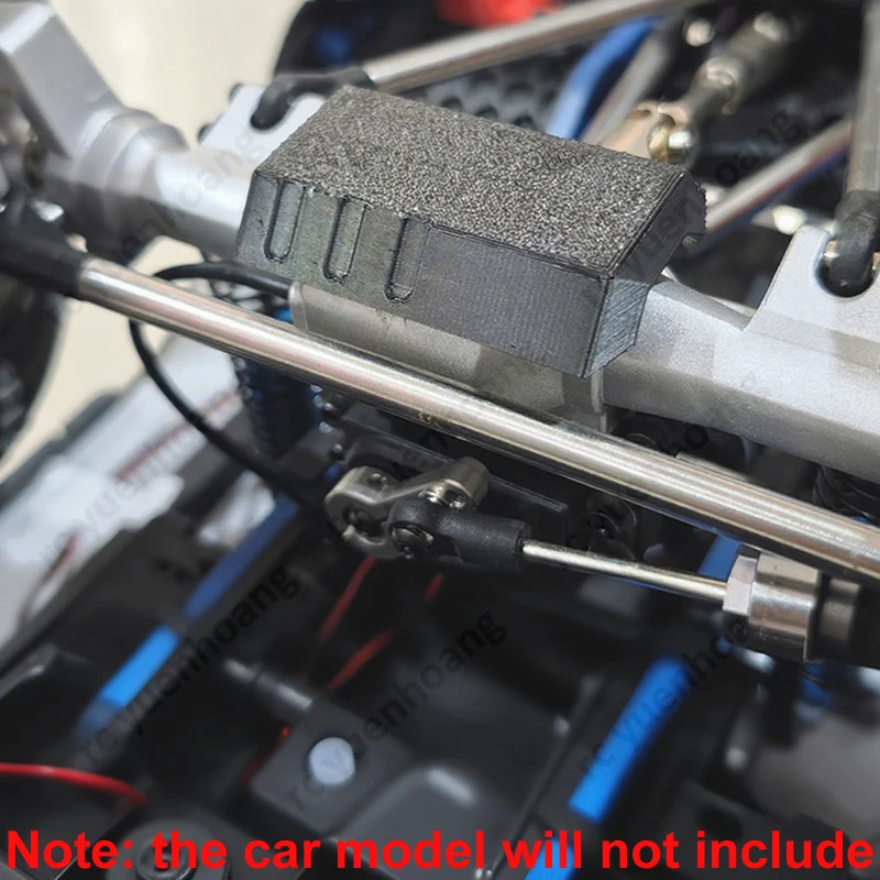 1Pair Armor Model Soft TPU Egg Protection Anti-collision Cushioning Screw Fixing Modified Parts for MJX H8P RC 4WD Climbing Car