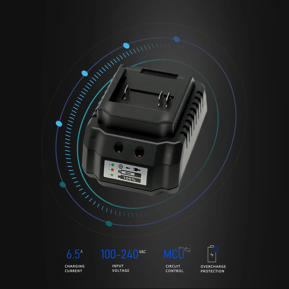 SPTA Original 18V 4000mAh Lithium Battery Charger For SPTA LD502  / LD503 /  LD504 Cordless Buffer Polisher