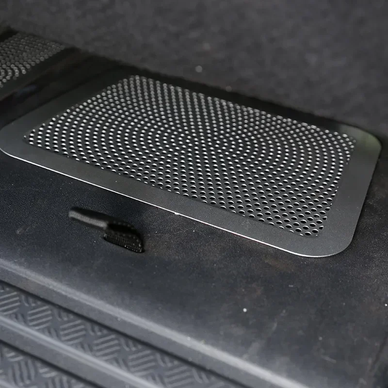 

Stainless Steel Silver Car Seat Outlet Air Outlet Vent Protect Cover Interior Car Accessories For Land Rover Defender 110 20-24