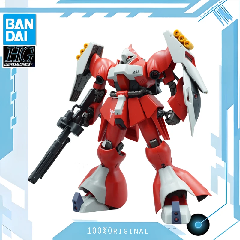 

BANDAI Anime HG 1/144 MSN-03 JAGD DOGA-набор моделей Красной Gundam, фигурка аниме робота, качественная сборка, пластиковые экшн-игрушки, фигурки, подарок