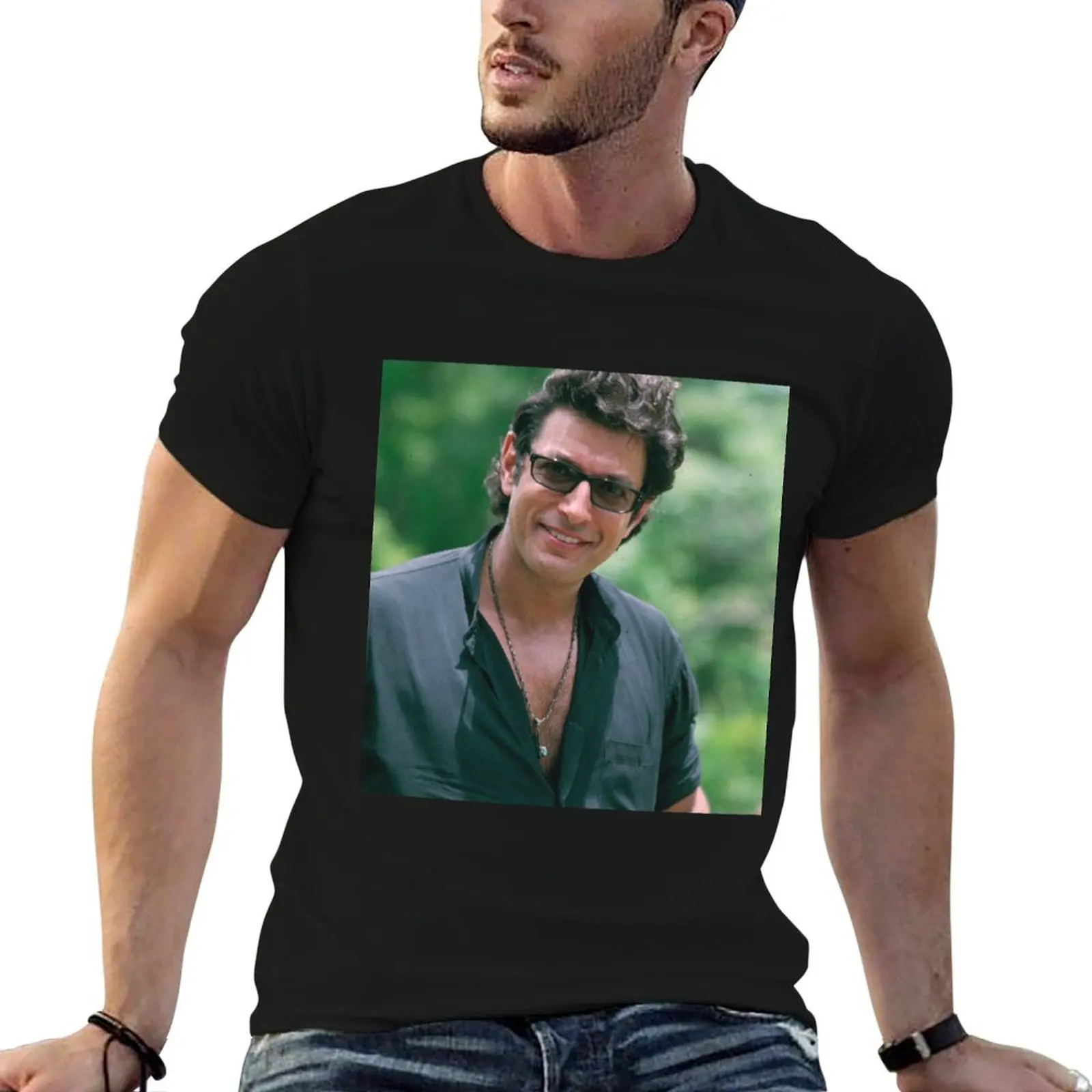 

Jeff Goldblum T-Shirt t shirts for man pack cotton cotton t shirts high quality T-Shirt