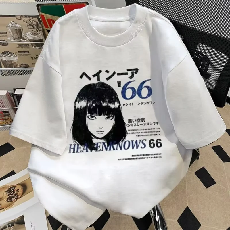 

Мужская футболка в стиле аниме Shibuya для девочек, новые японские футболки с рисунком от руки, 100% хлопок, большие мужские футболки с графическим рисунком, футболки с короткими рукавами