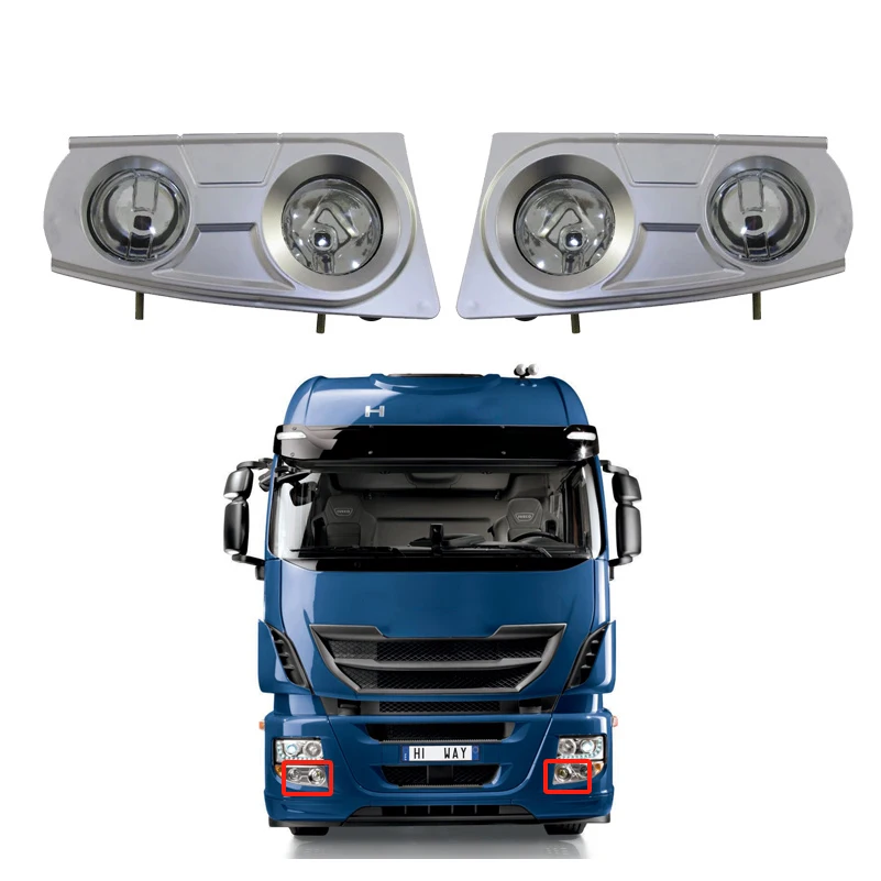 Front fog lamp 504181095 51731987 For IVECO STRALIS 2007 - 2013 504188129 504188130