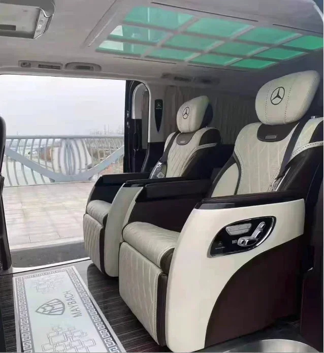 

-Customized Luxury van interiors Van seat kits for Mercedes Vito,Metris,Alphard,Sprinter Van Captain Chair+ Sofa Bed bench Seat