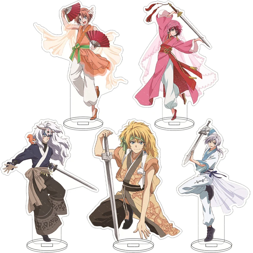 Figura de Anime de 16 cm, Yona de la Aurora, Yona Haku Soo-won Kija Shin-ah Jeha Zeno, Soporte Acrílico, Adornos, Regalos de Navidad