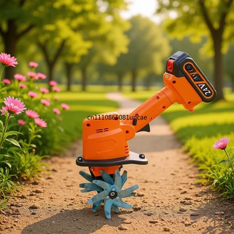 21v-lithium-handheld-tiller-rechargeable-weeding-loosening-machine-for-orchard-vegetable-land-cultivation