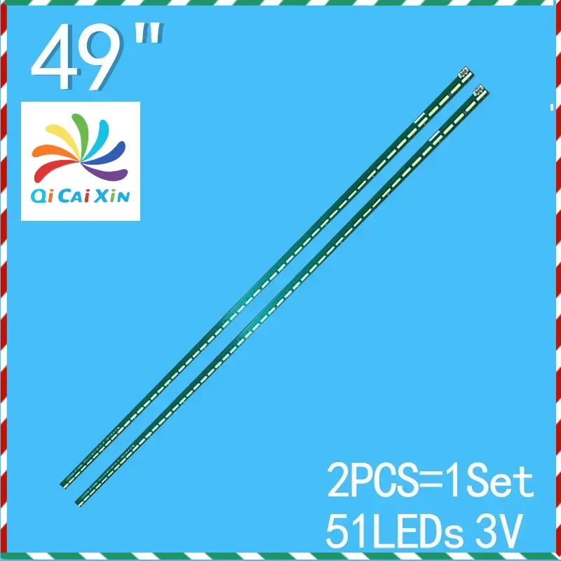 Listwa oświetleniowa LED dla 49 "V15 ART3 FHD 6922L-0151A 49UF6800 49UF6807 49UF7700 49LF6309 6916 l2293a/2294A/2297A/2298A/2298A/2356A/2357A